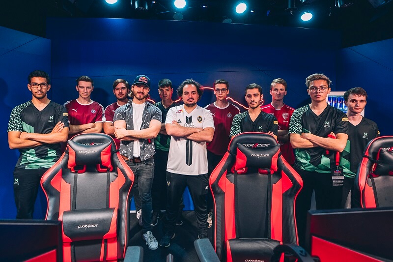 Picture of players at the event